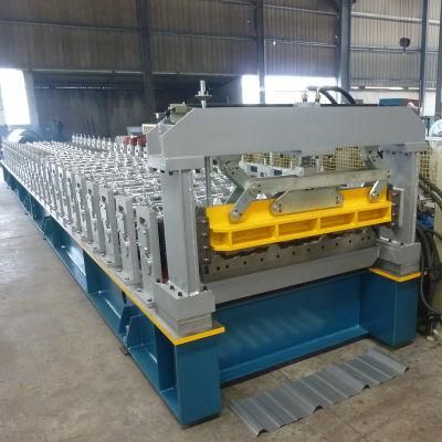 Single Layer Roofing Sheet Making Machine Steel Iron Roll Forming Machine