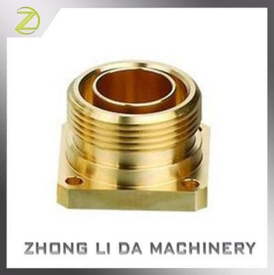 Metal Part Brass Shaft Precision CNC Machining Housing Shell