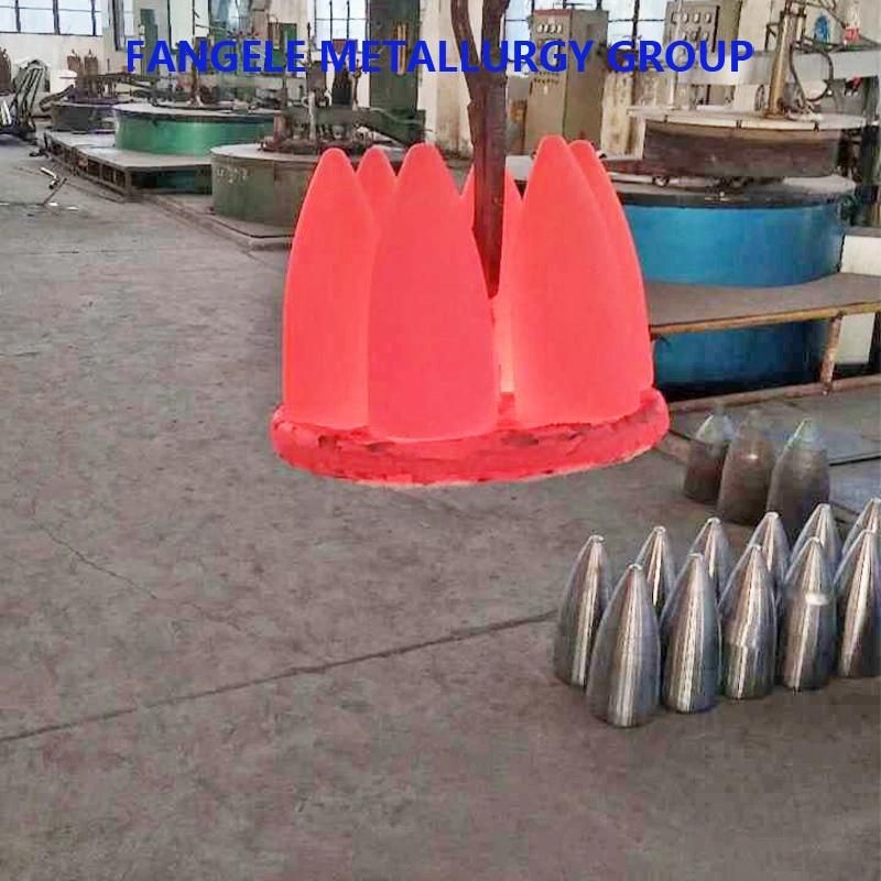 H13 Piercing Head for Seamless Steel Pipes and Tubes Production