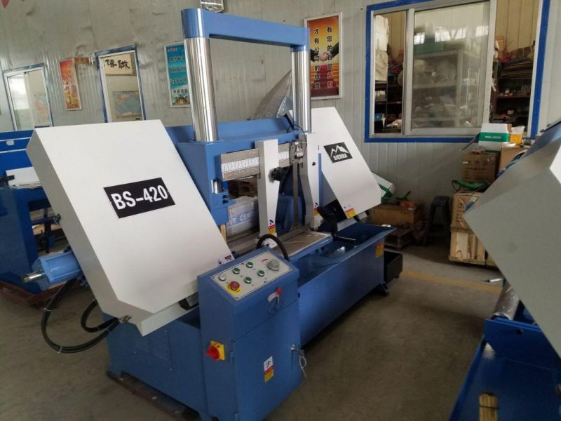 Double Column Metal Band Saw Machine