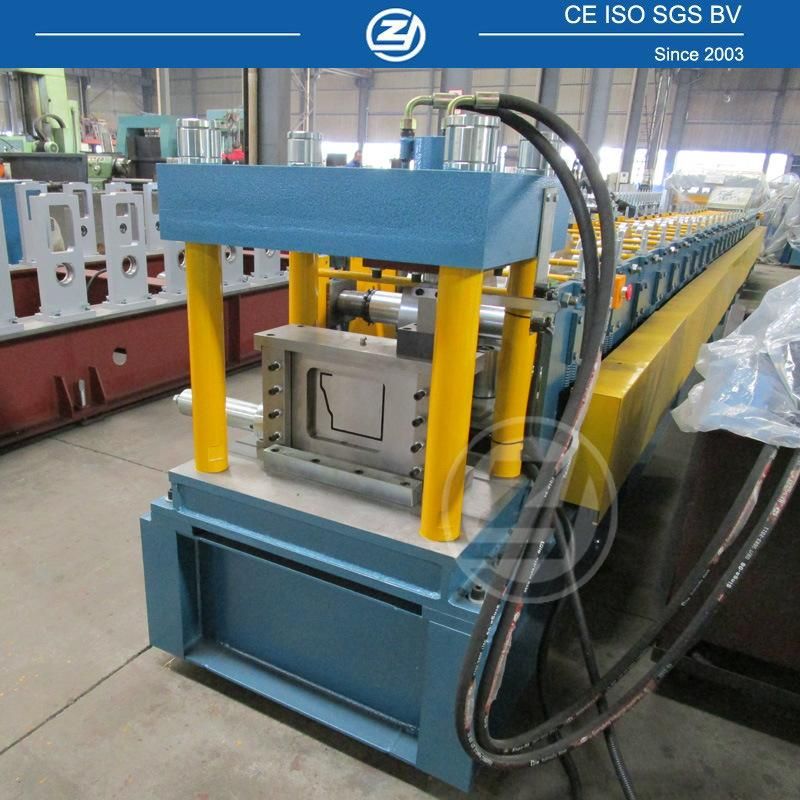 Passed Ce ISO Auto Rain Water Gutter Roll Forming Machine