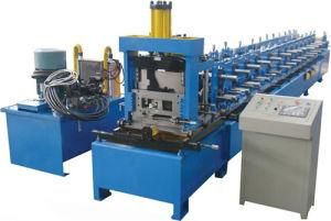 Adjustable C Z Purlin Roll Forming Machine for Auto Cutting and Punching