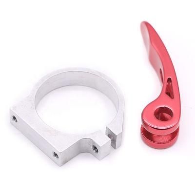 High Quality Custom Made Aluminum Parts CNC Machining Motorcycle Handlebar Riser