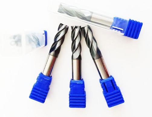 Solid Carbide Square End Mills of Standard Length