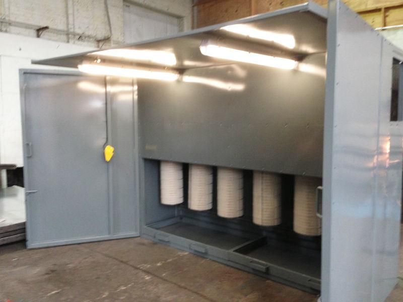 Powder Spray Booth for Powder Coating