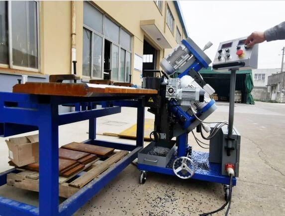 Gmma-100K Walking Type Double Sided Edge Beveling Milling Machine