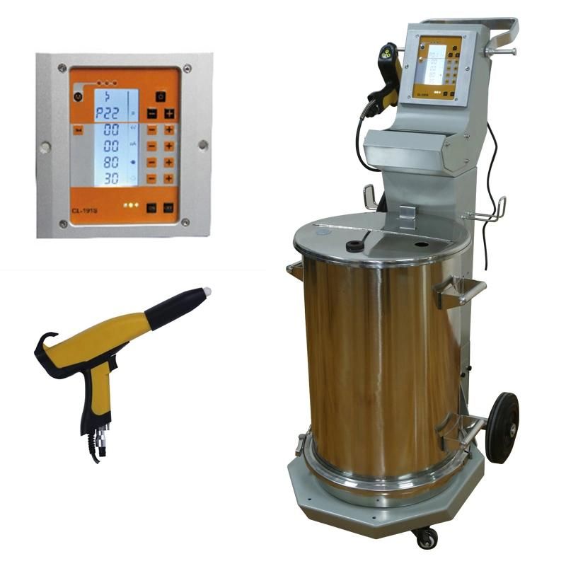 Electrostatic Powder Painting Coat Spray Equipment for Aluminum Profiles