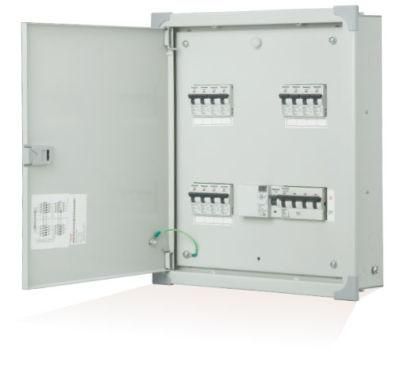 Custom Made Metal Distribution Box with Wiring and Assembly Service