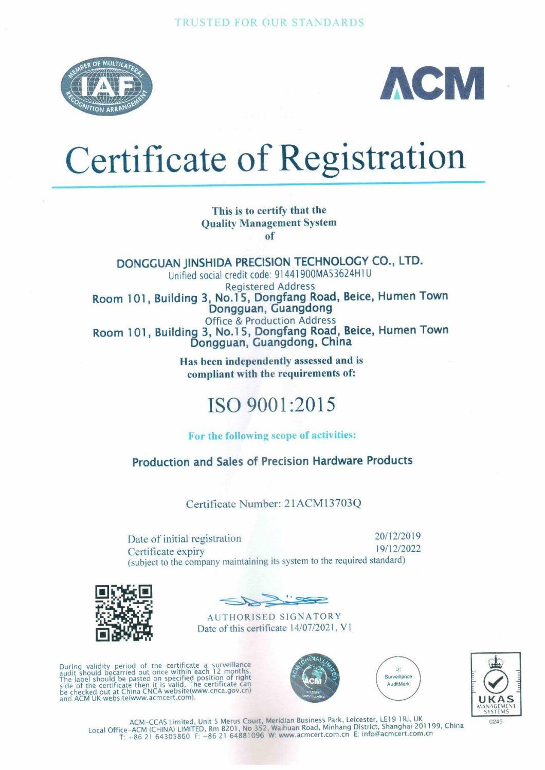 OEM/ODM Small Batch Customization CNC Processing Part and Large Batch Mold Processing Parts
