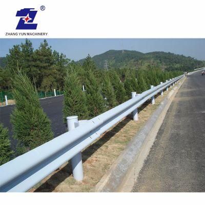 Traffic Facility Crash Barrier Support Customization Highway Guardrail Machine