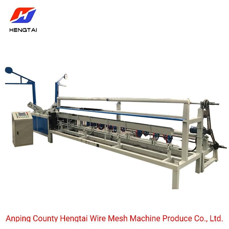 Full Automatic Chain Link Fence Diamond Mesh Making Machine