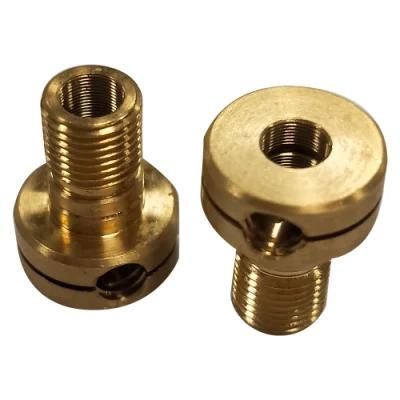 Customized CNC Car Spare Parts Custom Made Brass Lathe Turned Fabrication Services Nickel-Plated and Zinc-Plated