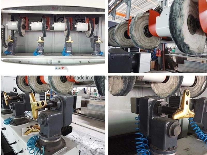 CNC Machine 6-Axis or 4-Station CNC Polishing Machine