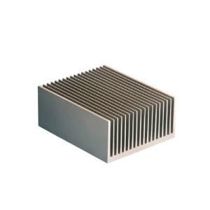 Custom High Density Heat Sink Skived Aluminum Nickel Plated Heatsink