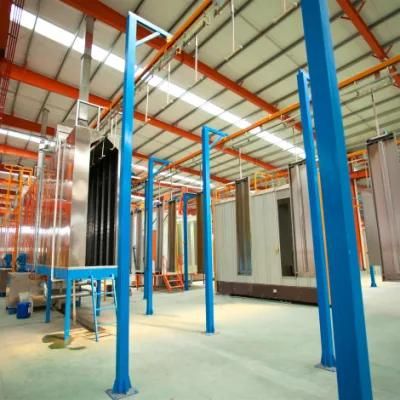 New Design Full Automatic Metal Workpiece Powder Coating Line for Fire-Fignting Equipment