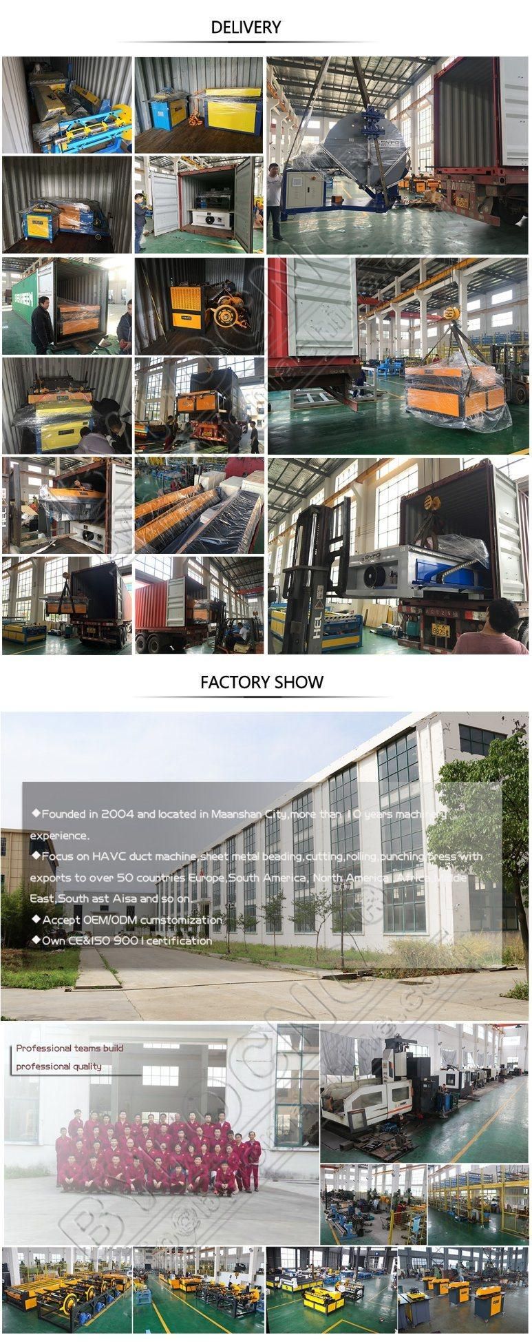 Three-Roller Galvanized Sheet Rolling Round Beading Former Machine