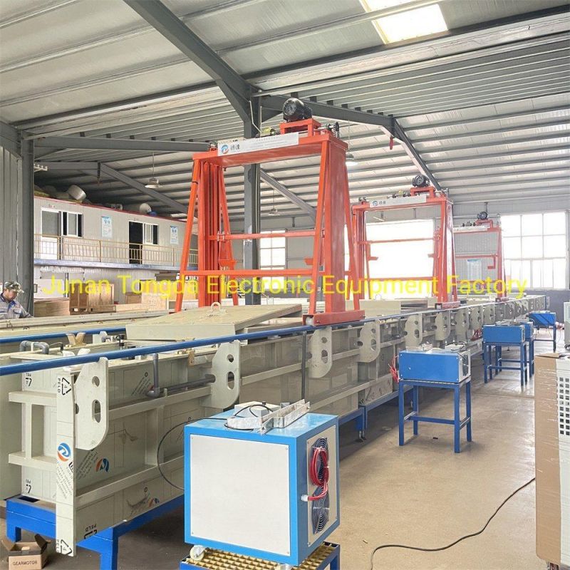 Tongda- Electroplating Machine for Zinc Nickel Copper Chrome Tin etc Electroplating Metal Plating Equipment Coating Electroplating Machine