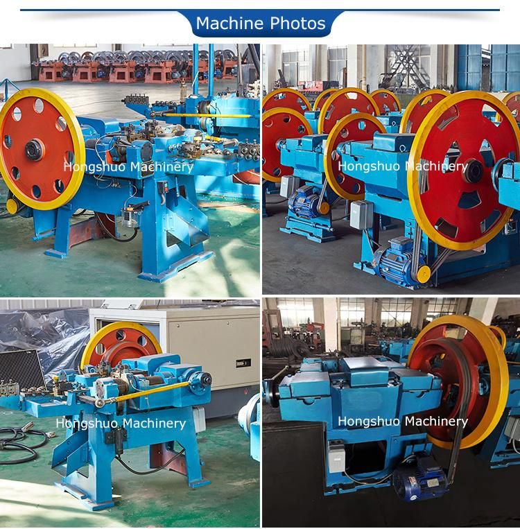 Automatic High Quality Wire Steel Iron Nail Making Machine/Nail Polishing Machine Price for 0.35-7 Inches Nail