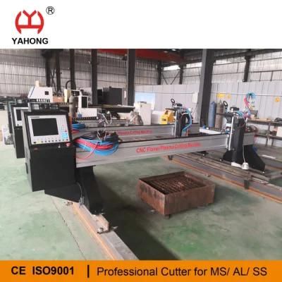 Gantry CNC Steel Plasma Cutting Machine with Plasma Power 200A 300A 400A