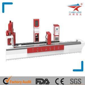 Metal Tube/ Pipe Carved Laser Cutting Machine (TQL-LCY620-GC60)