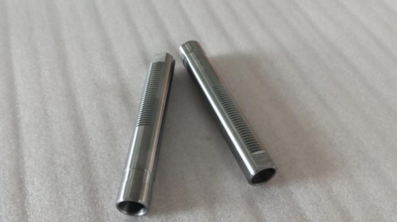 CNC Machining Carbon Steel Screw Thread Motor Shaft