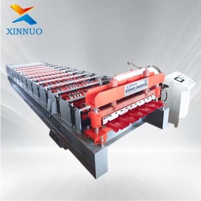 Naked One Year Xn 780*150*120cm Metal Forming Roofing Tile Machine