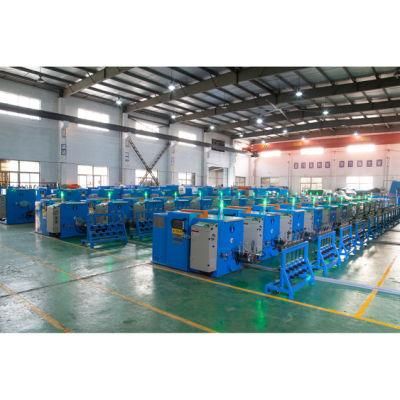 Fine Copper Cable and Annealed Wire China Fuchuan Winding Twisting Bunching Winding Stranding Twister Extrusion Making Machine