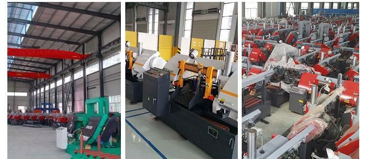 CNC Automatic Metal Cutting Horizontal Band Saw Machine