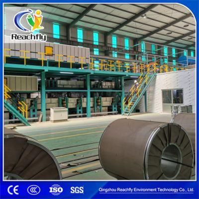 Four Roller Coating Machine Color Coating Line for Home Appliance Plate