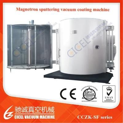 High Quality Silver Plastic Tray Coating Machine/ Silver Plastic Spoon Plating Equipment/Plastic Cutlery Coating Machine (CICEL CCZK-ION)