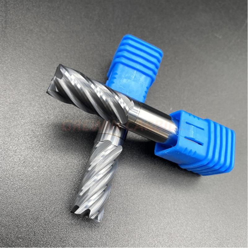 Gw Carbide - Customized Inch Size 7/16 Solid Carbide End Mill with 6 Flutes for Cutting Steel