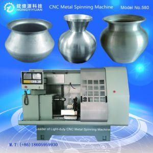Automatic CNC Metal Spinning Lathe Machine for Alu Kettle (580C-11)