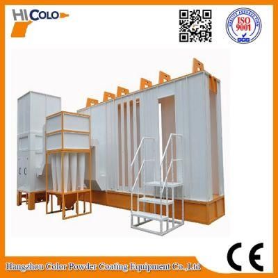 Multi Cyclone Powder Coating Metal Finishing Spray Cabinet Cabina Pintura