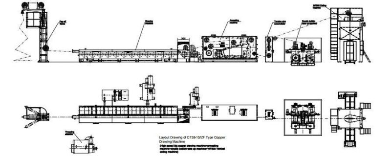 First Class Copper Rod Breakdown Machine