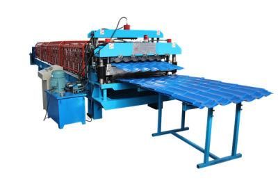 Wall Panel and Tile Double Layer Roll Forming Machine