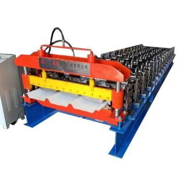 Ibr Roofing Panel Trapezoidal Box Roof Profile Sheet Roll Forming Making Machine