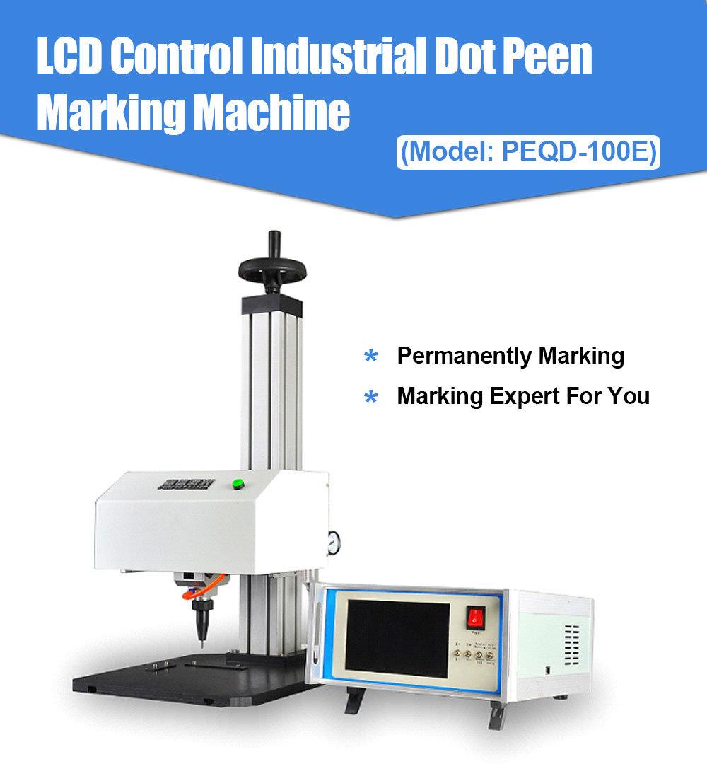 Peqd-100e DOT Peen Marking Machine with LCD Screen