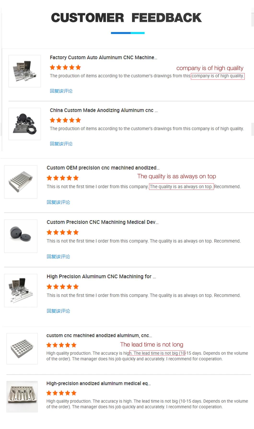 Shenzhen Hot Sales Auto Accessories Customized Precision CNC Machining 3D Printer Spare Parts