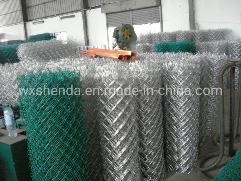 24hours Service Easy Operate Wire Mesh Netting Machine, Chain Link Fence Machine