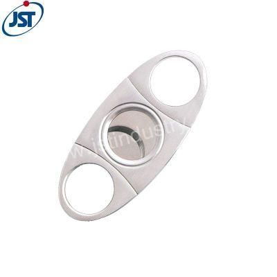 Customized Stainless Steel Double Round Head Cigar Scissors Sharp Luxury Fashion Cigar Cutters