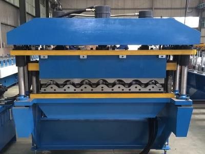 High Speed Color Steel Galvanized Glazed Roof Tile Corrugated Tile IBR Roll Forming Machine