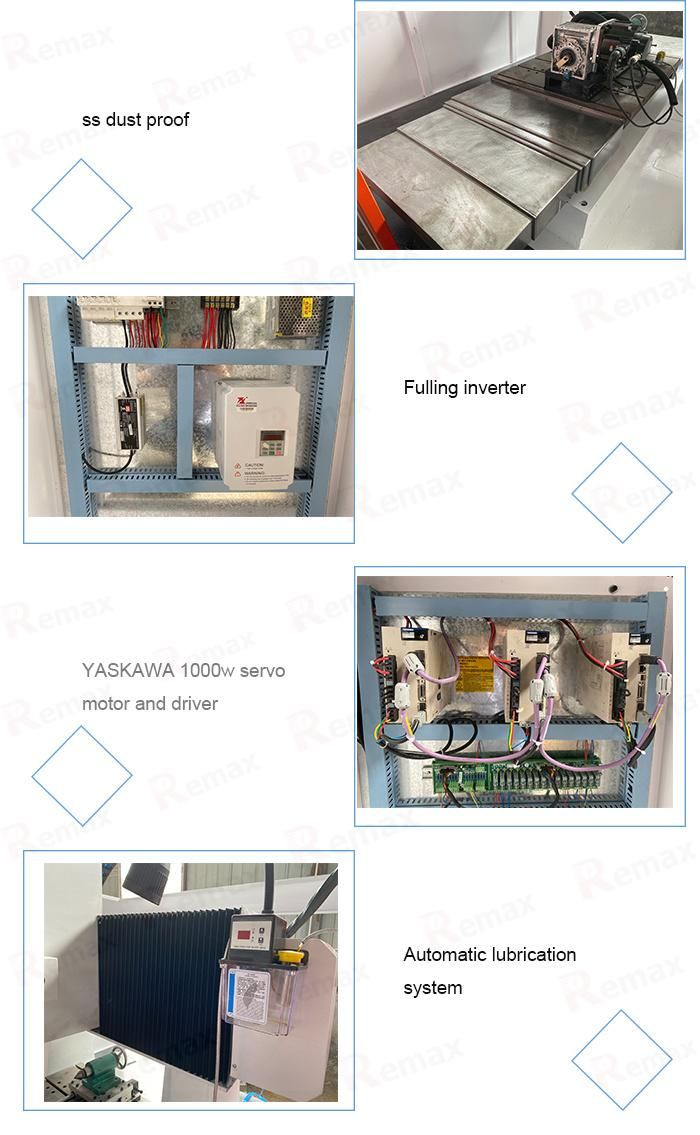 6080 CNC Milling and Engraving Machine for Metal Mould Making