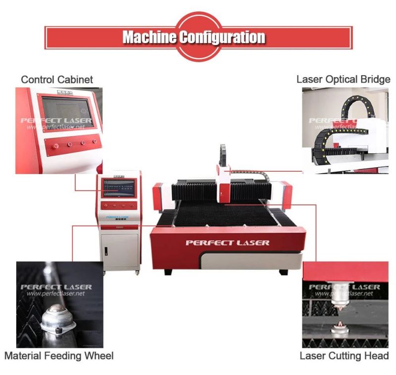 Manufacturer 1000W 1500W 2500W Fibe Laser Cutting Machine