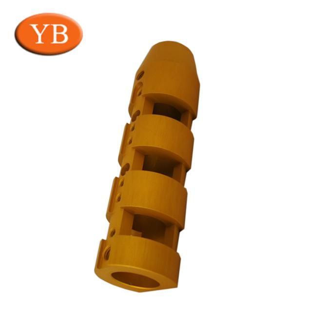 Aluminum Alloy Tower Appearance CNC Machine Machining Parts Anode Orange for Outdoor Tent Accessories