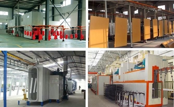 High Effective Powder Paint Spray Booth with Multi Cyclone