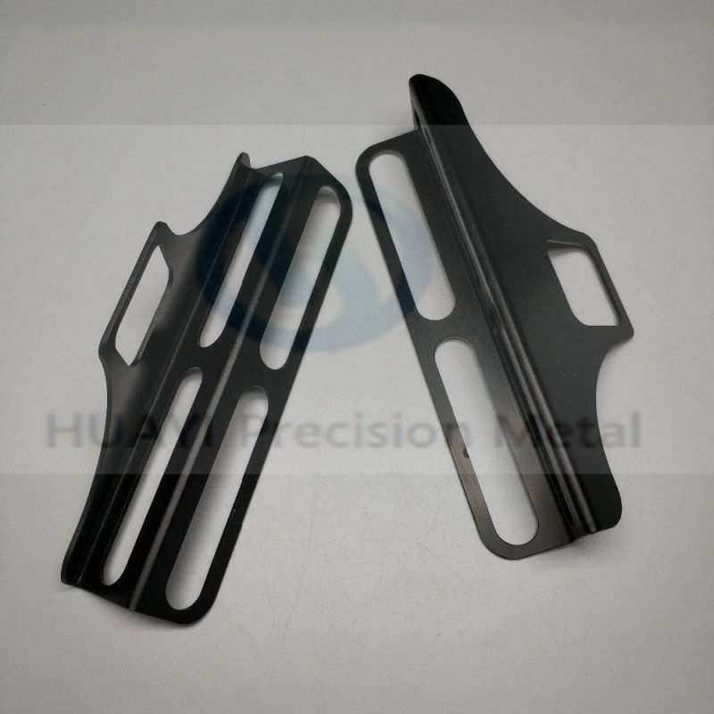 High Quality Precision Customized Black Steel Sheet Metal Products for Device