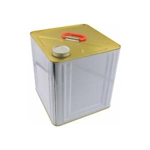 10L Square Screw Top Engine Oil Metal Tins Making Machinery