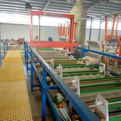 Linyi Tongda Nickel Zinc Copper Electroplating Machine Barrel Plating Equipment