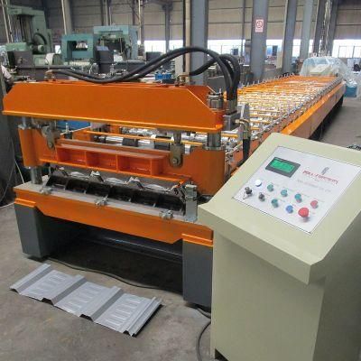Rn35 PLC Control Glazed Steel Roofing Sheet Roll Forming Machine Prices