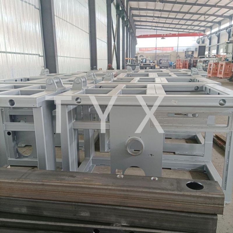 Custom Metal Welding and Machining Frame Part CNC Machinery Part